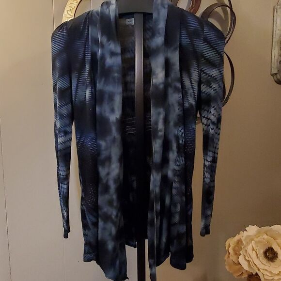 ONE WORLD Tops - One World Tie Dye Cardigan